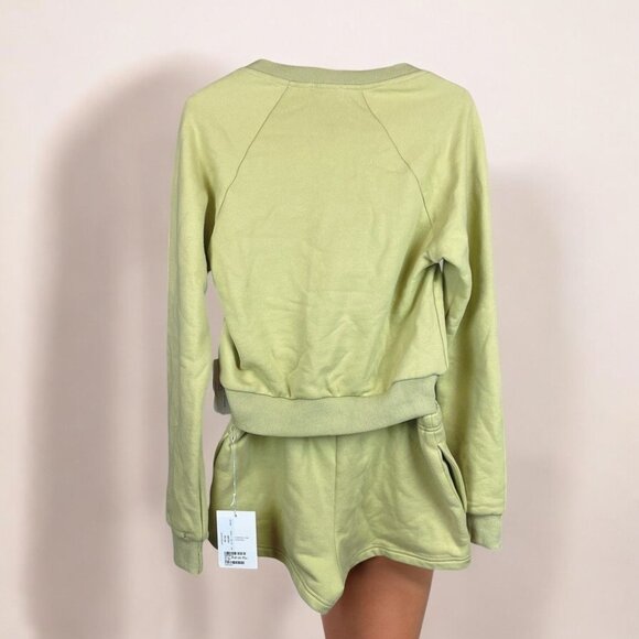 NWT NIA the brand Cora Sweatshirt and Short Set - Picture 3 of 4